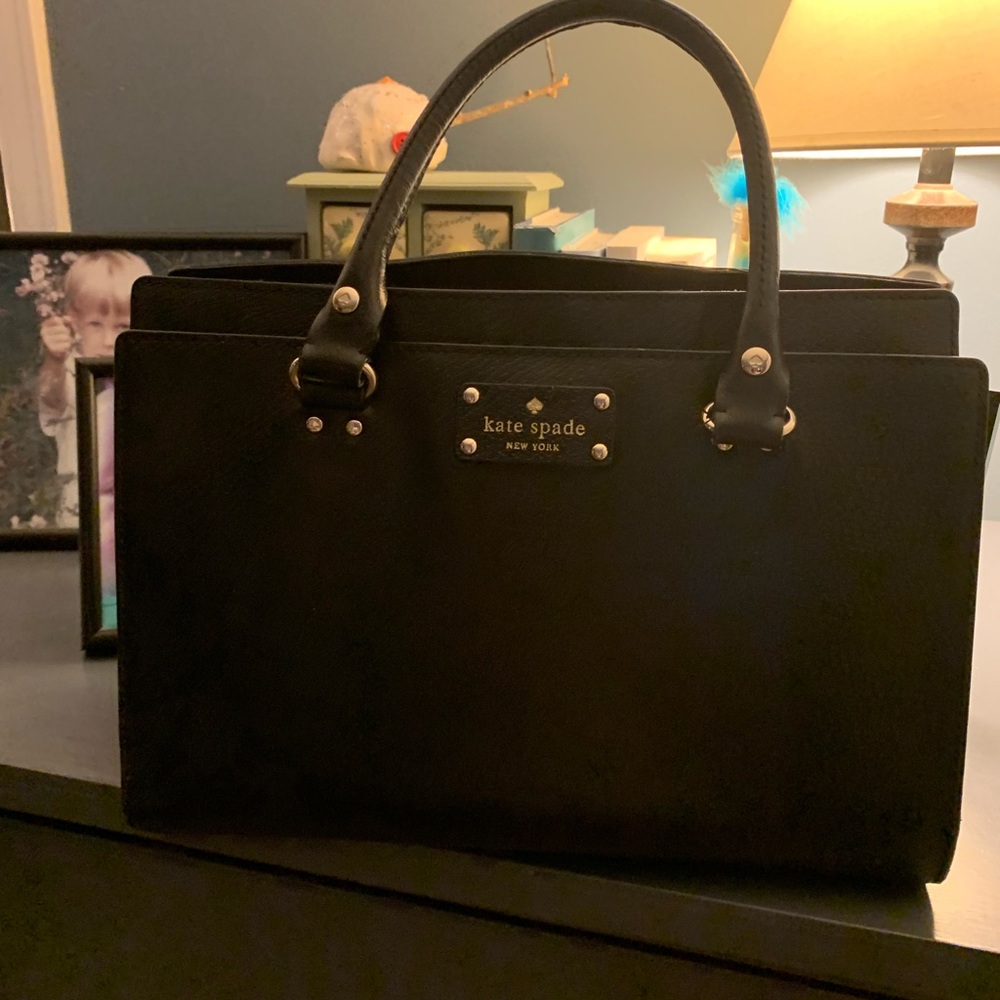 Kate Spade leather satchel.